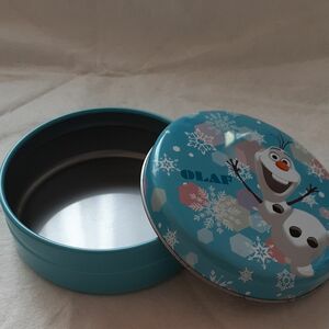 アナ雪 オラフ ミニ缶 ハンドメイド用品 収納