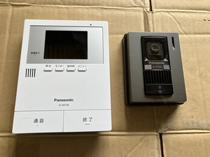 Panasonic　テレビドアホン　親子機セット　VL-MV38　取り外し品/中古品　福岡