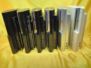 ジャンク 動作未確認 SONY PS3 厚型 初期型 40GB 1台 + 60GB 3台 + 80GB 2台 本体のみ セット　　　K