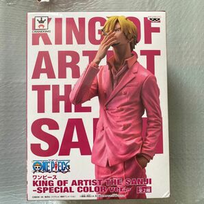 ワンピース　King of artist サンジ　 ラウンドワン限定　SPECIAL COLOR ver.- ピンク