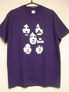 即決★新品バンドＴシャツ★ディープ・パープル★DEEP PURPLE★IN ROCK★パープルボディ×ホワイトプリント★S/M/Lサイズ対応可能