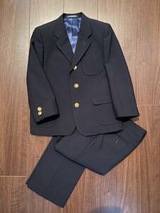 ミキハウス　MIKIHOUSE 濃紺　スーツ　金ボタン　美品　110サイズ