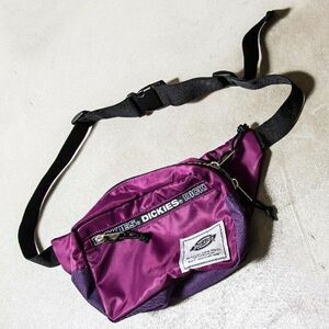 Dickies ディッキーズ LOGO ZIP WAIST BAG ボディバッグ ウエストポーチ ウエストバッグ