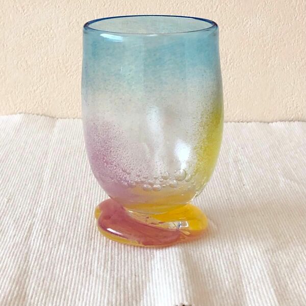 オリジナル吹きガラス（作品名:マーメイドラグーン）デザイングラス