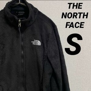 本日消去！THE NORTH FACE ノースフェイス フリース ボア 刺繍ロゴ 古着　S フリースジャケット