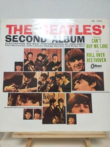 The Beatles LP ビートルズ SECOND ALBUM 赤盤 odeon オデオン レコード