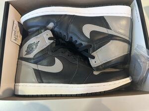 2018 NIKE AIR JORDAN 1 RETRO HIGH OG SHADOW US9.5 新品 555088-013