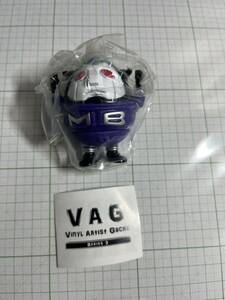 VAG SERIES 3 マッドバロン　単品　むらさき色　ガチャ　ソフビ　フィギュア　メディコムトイ　送料込み