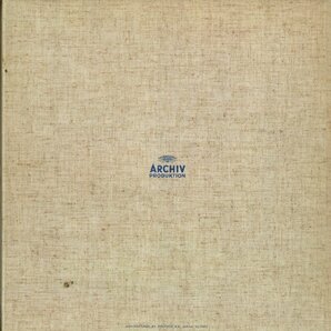 日ARCHIV MA5023/5ピエール・フルニエ バッハ「Sechs Suiten fur Violoncello solo」(3枚組)＊の画像2