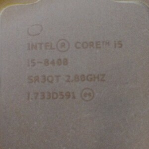 Intel CPU Corei5-8400 SR3QT 2.8GHZ (中古)