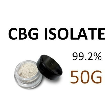 50G CBG アイソレート 99.2％ CBD / CBG / CRD