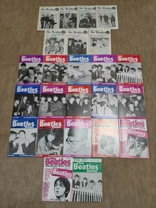 ビートルズシネクラブ vol.14～19・21/The Beatles book vol.1～13（日本語版冊子付属）・24・54・57+SPECIAL REPEAT No.1 まとめ