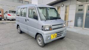 ミニキャブ 三菱 車体 車検付き 令和6年8月 バン AT 切り替え4WD 実働 機関好調 U62V