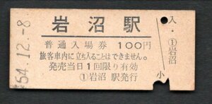 （東北本線）岩沼駅１００円