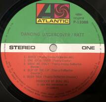 LP【HR・HM】Ratt / Dancing Undercover【Atlantic P-13388・86年国内盤ORIG・帯付き・LAメタル・ラット・『ダンス』収録】_画像5