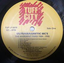 LP【HIPHOP】Ultramagnetic MC's / The Basement Tapes 1984-1990【Tuff City・TUF LP 0618・94年US盤・ORIG黄ラベル・Ced Gee】_画像3