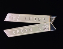 CROWN 刻印　表面鏡面施工済