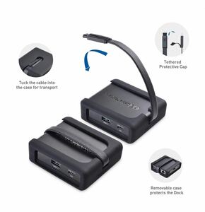 846) Cable Matters USB C ハブ 4K HDMI 80W PD給電 UHS-IIカードリーダー 2X USB A 2X USB Cギガビットイーサネット 5Gbps USB Type C 
