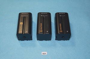 24_NP-F750 x 1 NP-F730 x 2 ソニー/SONY ビデオカメラ用バッテリー 3個セット