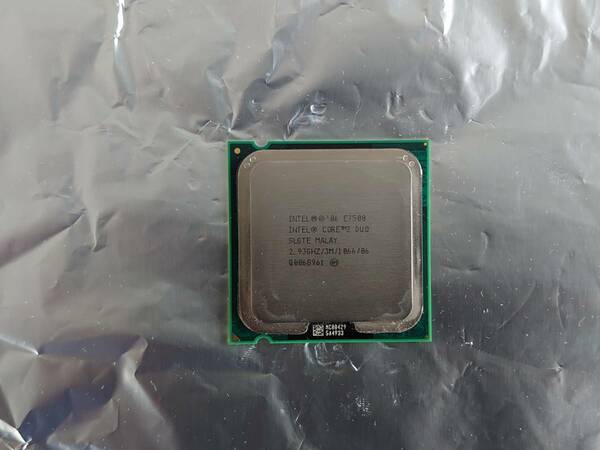 Intel Core2 Duo E7500 SLGTE 2.93GHz cpu