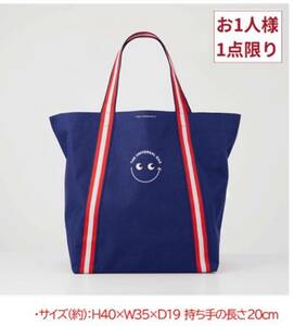 明治屋 アニヤハインドマーチ ユニバーサルバッグ エコバッグ the Universal bag アニヤ バッグ