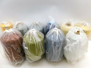 ★友1042 ミシン糸 業務用 工業用 10本まとめて 現状品 糸 大巻 大巻き 材料 手づくり 手作り ハンドメイド 被服 縫製 12402141