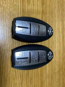 中古品　日産ミニバン用　スマートキー　2個　適合車種は不明です。