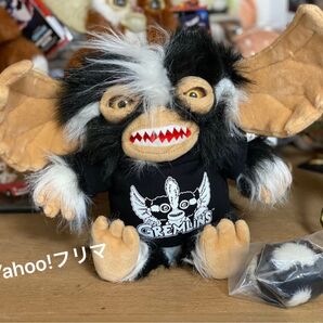 グレムリン オーバーザストライプス モホーク ぬいぐるみ ギズモ 毛玉ゴム付き gizmo ギズモ gremlins モグワイ