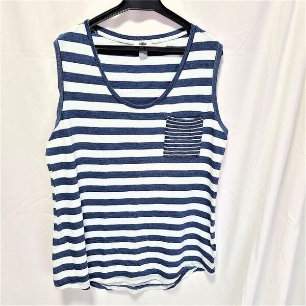 ★Tシャツ ボーダーノースリーブ