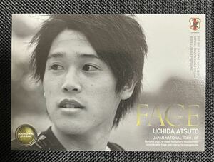 2012-13 JAPAN NATIONAL TEAM OFFICIAL TRADING CARDS SE サッカー日本代表 オフィシャルトレーディングカード 内田篤人FACE IN FOCUS