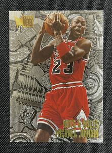 【レア！】MICHAEL JORDAN NBA 1995‐96 FLEER METAL NUTS & BOLTS #212 マイケル・ジョーダンカード フレアーメタル ナッツ＆ボルト