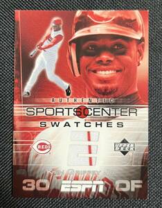 2005 UPPER DECK ESPN AUTHENTIC SPORTS CENTER SWATCHES KEN GRIFFEY Jr.#GU-KG ケン・グリフィーJr．ジャージカード