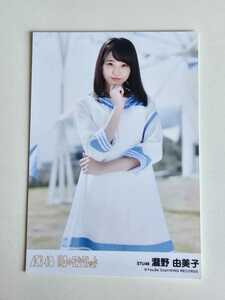 STU48 瀧野由美子 11月のアンクレット 劇場盤 生写真 .