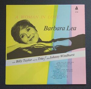 LP　未開封 新品 US輸入 AUDIOPHILE盤　BARBARA LEA「A WOMAN IN LOVE」1981年発売 AP86　バーバラ・リー