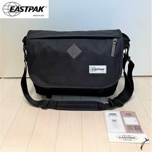 EASTPAK イーストパック ショルダーバッグ メッセンジャーバッグ ブラック 容量 20L A4サイズ収納可