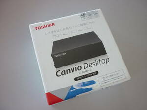 未使用品■　バッファロー（Buffalo） Canvio USB 3.2(Gen 1)対応HDD HD-TDA6U3-B