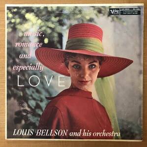 Music, Romance and Especially Love / LOUIS BELLSON and his Orchestra MG V-8280 Verve original盤