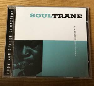 【送料込】SOULTRANE / JOHN COLTRANE　 RVG RUDY VAN GELDER REMASTERS