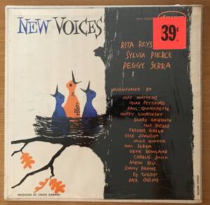 NEW VOICES / RITA REYS・SYLVIA PIERCE・PEGGY SERRA　 DAWN　DLP1125 original盤　美盤