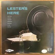 LESTER'S HERE / LESTER YOUNG 再発盤(見本盤)　美盤_画像1