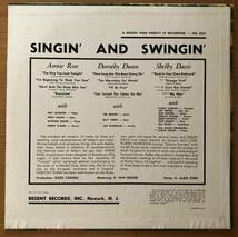 Singin' And Swingin' / Annie Ross, Dorothy Dunn, Shelby Davis REGENT original盤　美盤_画像2