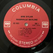 BOB DYLAN / NASHVILLE SKYLINE STEREO 2eye 盤　美盤_画像9