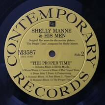 The Proper Time / Shelly Manne & His Men Contemporary M 3587 original盤_画像5