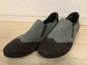 blanc/bleu 靴　パンプス　日本製　23.5cm