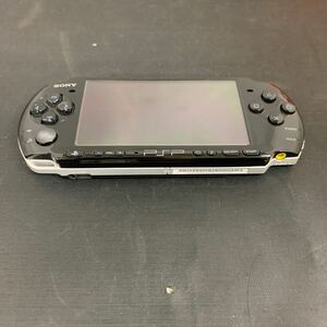 ジャンク SONY ソニー プレイステーション PSP 本体 PSP-3000 ゲーム機 ブラック　K2838