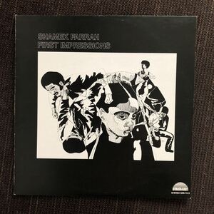 Shamek Farrah First Impressions LP レコード スピリチュアル・ジャズ black jazz ブラックジャズ