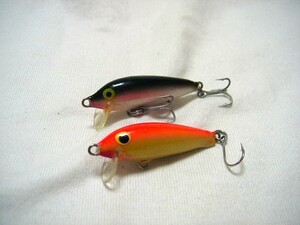  Rapala CD-3 count down 2 piece set tube fishing trout Area RAPALA