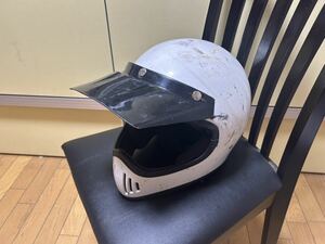 オフロードヘルメット　メーカー不明　ビンテージスタイル　ビンテージモトクロス　VMX (アライ　ショウエイ　BELL MOTO)