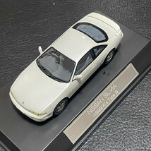 1/43 ミニカー NISSAN SILVIA シルビア S14 1993 K’s Type S 前期型 (パールホワイト) [HS009] _画像1