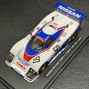 1/43 ミニカー スカイライン ターボ C トミカ WEC JAPAN 1985 No50 エブロ 44507